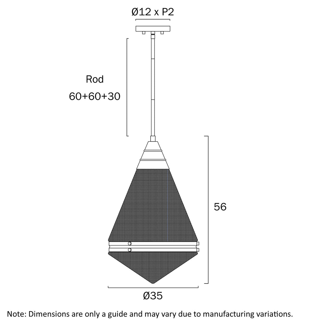 HARNON 1 LIGHT PENDANT Pendant