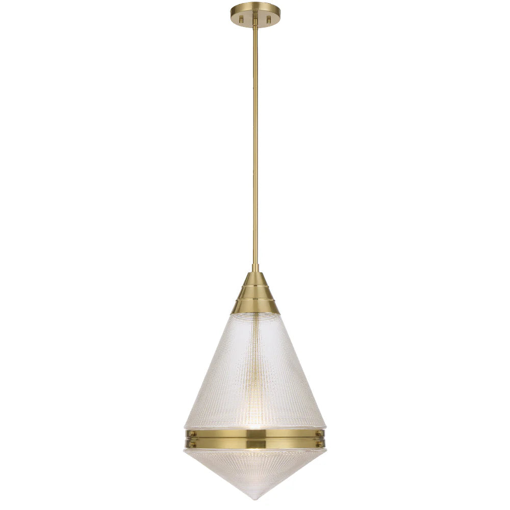 HARNON 1 LIGHT PENDANT Antique Gold Pendant