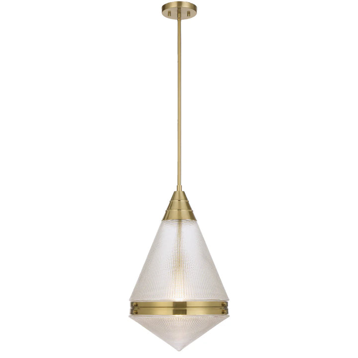 HARNON 1 LIGHT PENDANT Antique Gold Pendant
