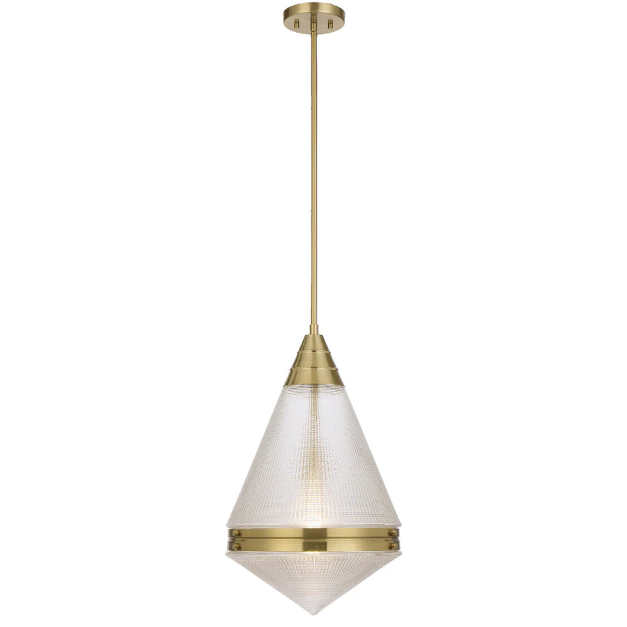 HARNON 1 LIGHT PENDANT Antique Gold Pendant
