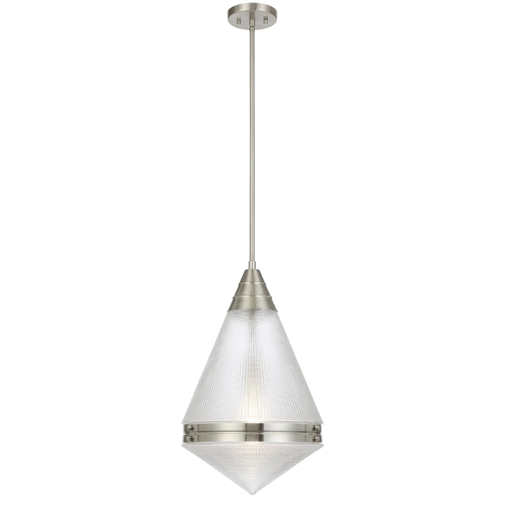 HARNON 1 LIGHT PENDANT Nickel Pendant