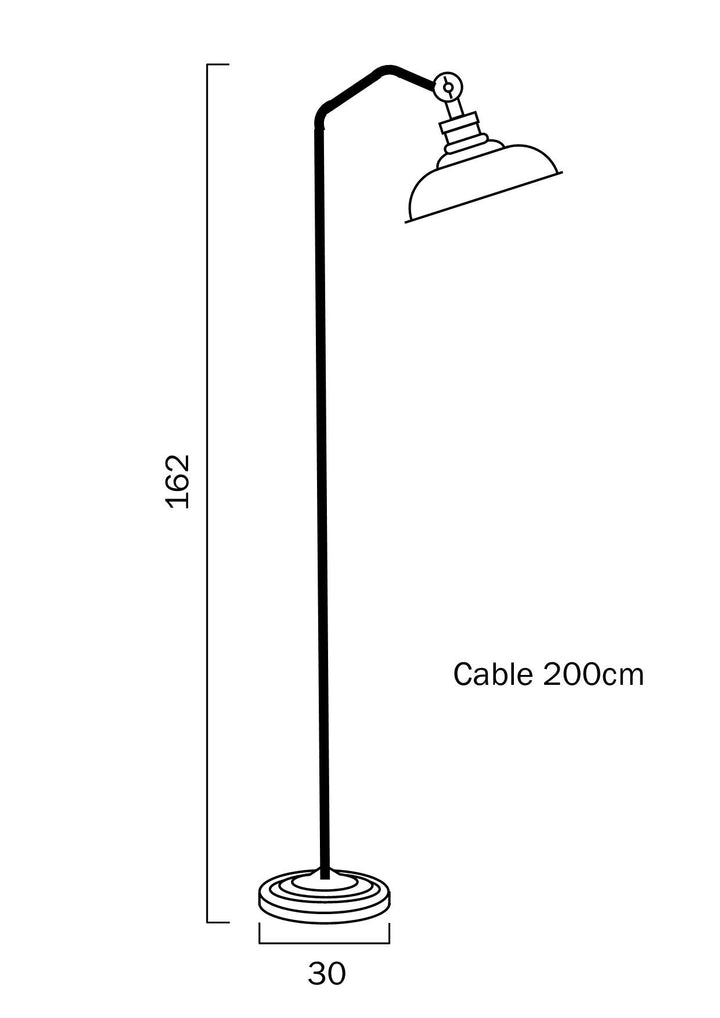 TELBIX HERTEL FLOOR LAMP Floor Lamp