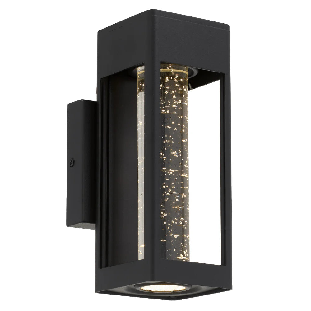 HOLLIS 25 EXTERIOR WALL LIGHT Black WALL LIGHT