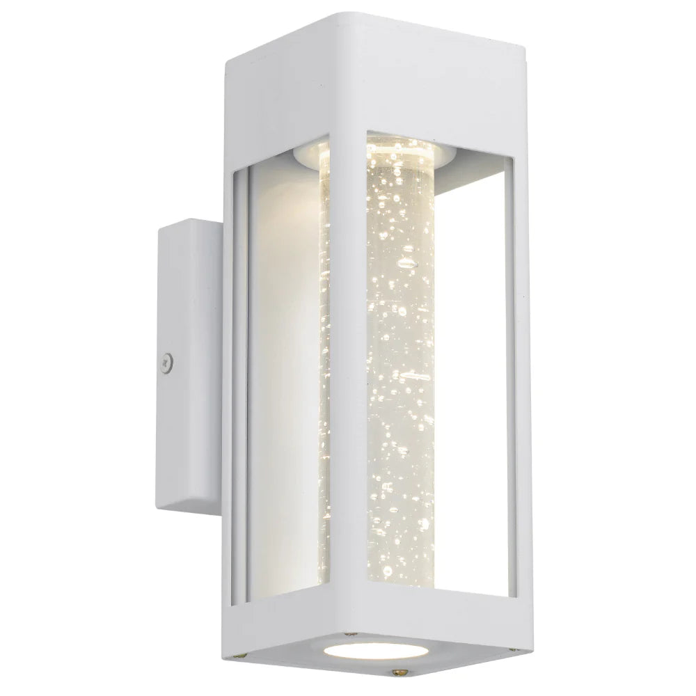 HOLLIS 25 EXTERIOR WALL LIGHT White WALL LIGHT