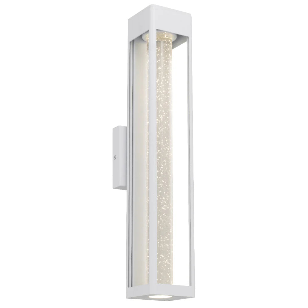 HOLLIS 55 EXTERIOR WALL LIGHT White WALL LIGHT
