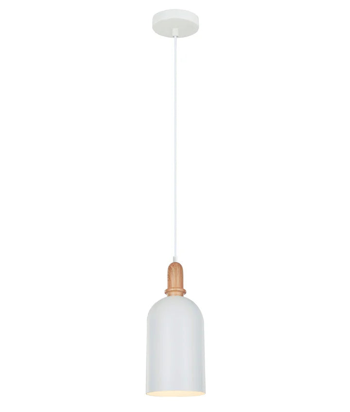 HORTEN: Scandinavian Oblong Shape Pendant Lights White Pendant