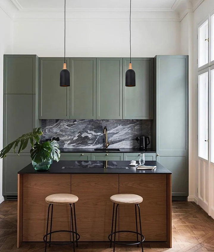 HORTEN: Scandinavian Oblong Shape Pendant Lights Pendant