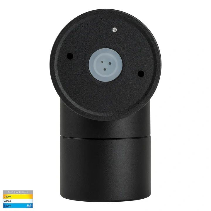 HAVIT Maxi Tivah Aluminium Black TRI Colour Fixed Down Wall Pillar Lights WALL LIGHT