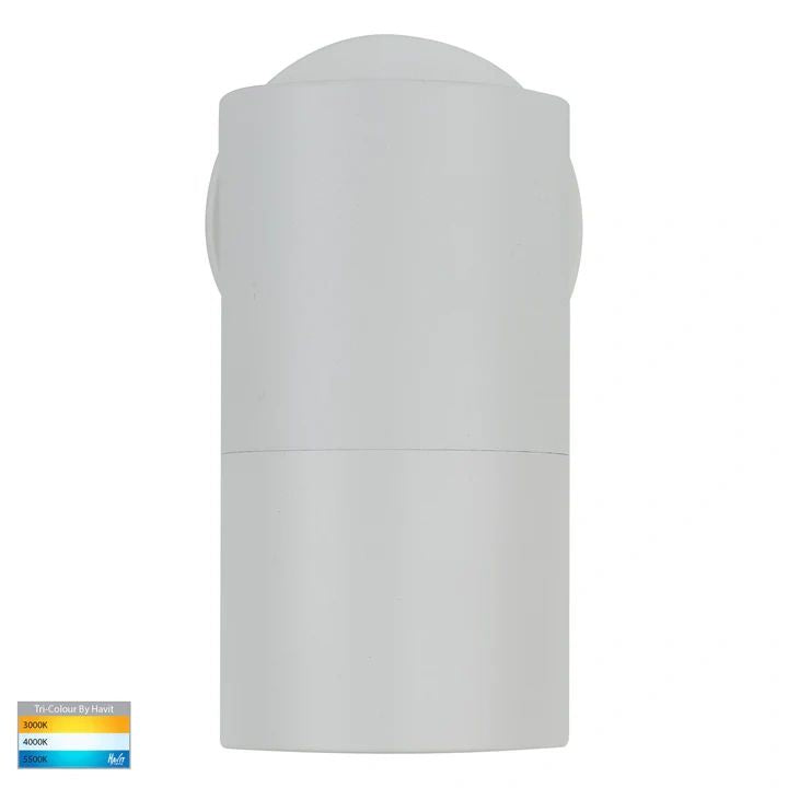HAVIT Tivah White TRI Colour Fixed Down Wall Pillar Lights WALL LIGHT