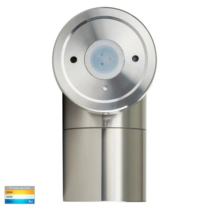 HAVIT Tivah Titanium Aluminum TRI Colour Fixed Down Wall Pillar Lights WALL LIGHT