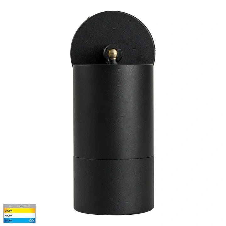 HV1228T- Maxi Tivah Aluminium Black TRI Colour Single Adjustable Wall Pillar Lights WALL LIGHT