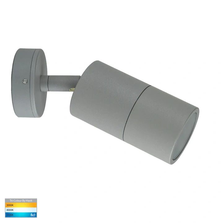 HV1245T- Tivah Silver TRI Colour Single Adjustable Wall Pillar Lights WALL LIGHT