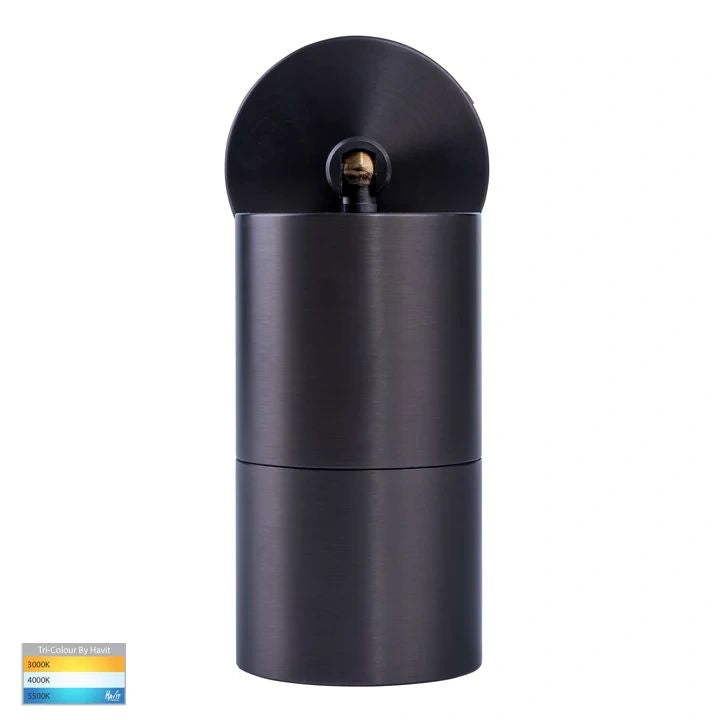 HAVIT Tivah Solid Brass Graphite Coloured TRI Colour Single Adjustable Wall Pillar Lights WALL LIGHT