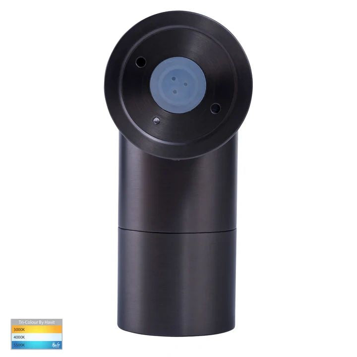 HAVIT Tivah Solid Brass Graphite Coloured TRI Colour Single Adjustable Wall Pillar Lights WALL LIGHT