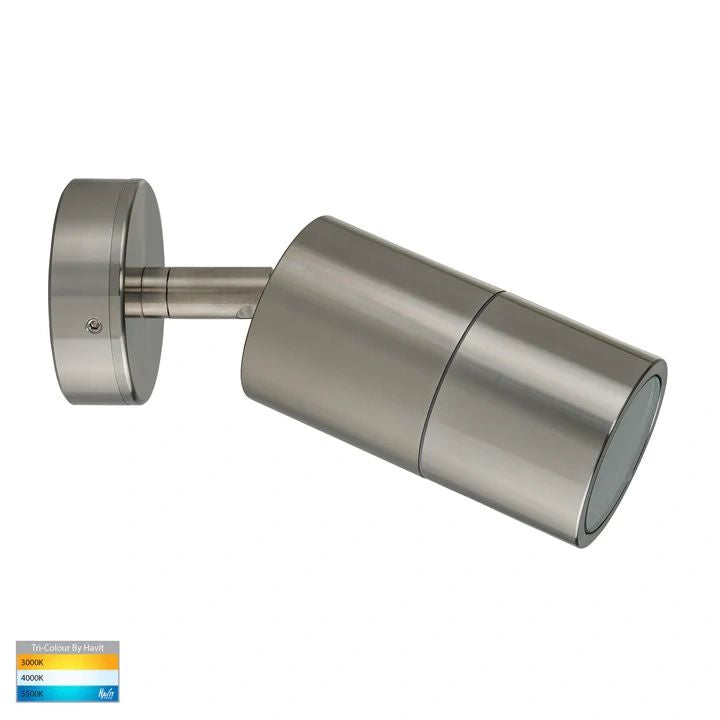 HV1285T Tivah Titanium Aluminium TRI Colour Single Adjustable Wall Pillar Lights Regular price WALL LIGHT