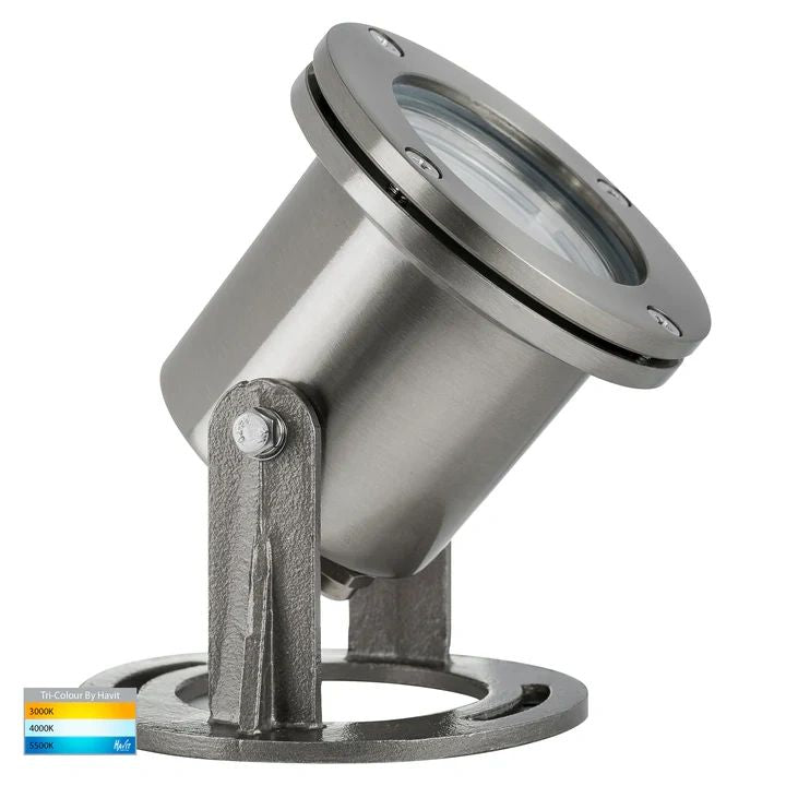 HV1491T- Onder 316 Stainless Steel TRI Colour LED Pond Light 316 Stainless Steel Pond light