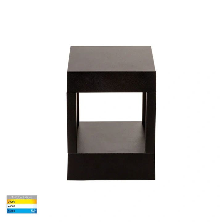HV1699T-BLK-SQ- Pelare Black LED Pillar Light Square Pillar light