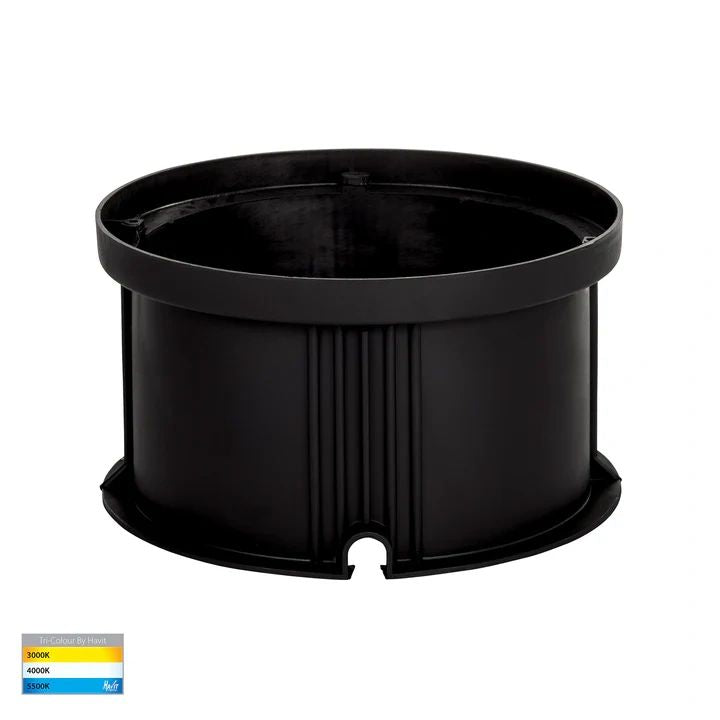 HV1843T- Split 316 Stainless Steel TRI Colour 12w LED Inground Light INGROUND LIGHT