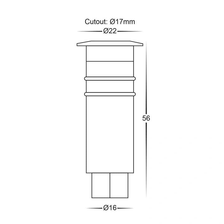 HV2861- KETT 316 Stainless Steel LED Deck Lights INGROUND LIGHT