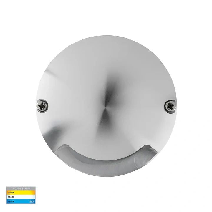 HV2871T- Dome Aluminium One Way LED Deck Lights SILVER ALUMINIUM Deck light