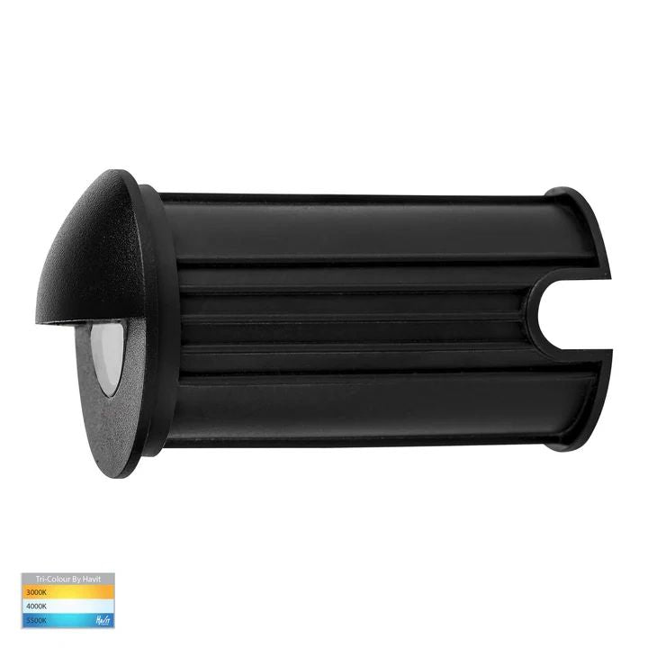 HV2883T- Elite Aluminium 3W LED Wall or Step Light with Eyelid step light