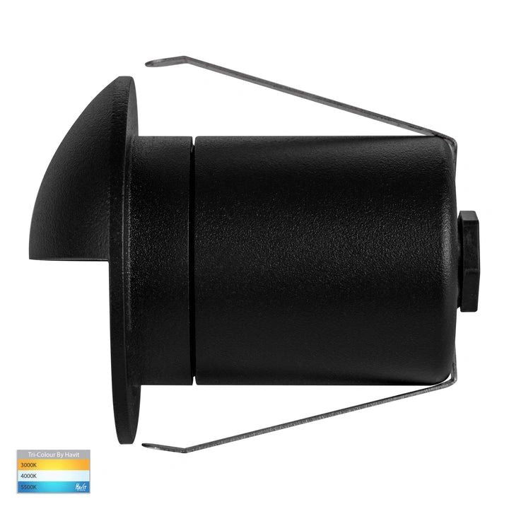 HV2884T- Elite Aluminium 5W LED Wall or Step Light with Eyelid step light