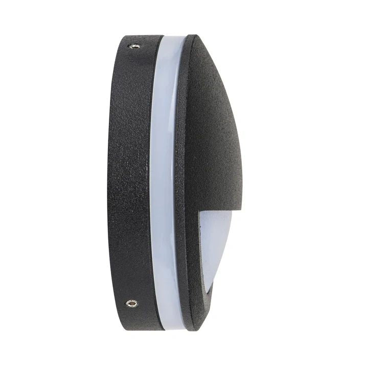 HV2961-BLK- Nava Black LED Step Light with Eyelid step light