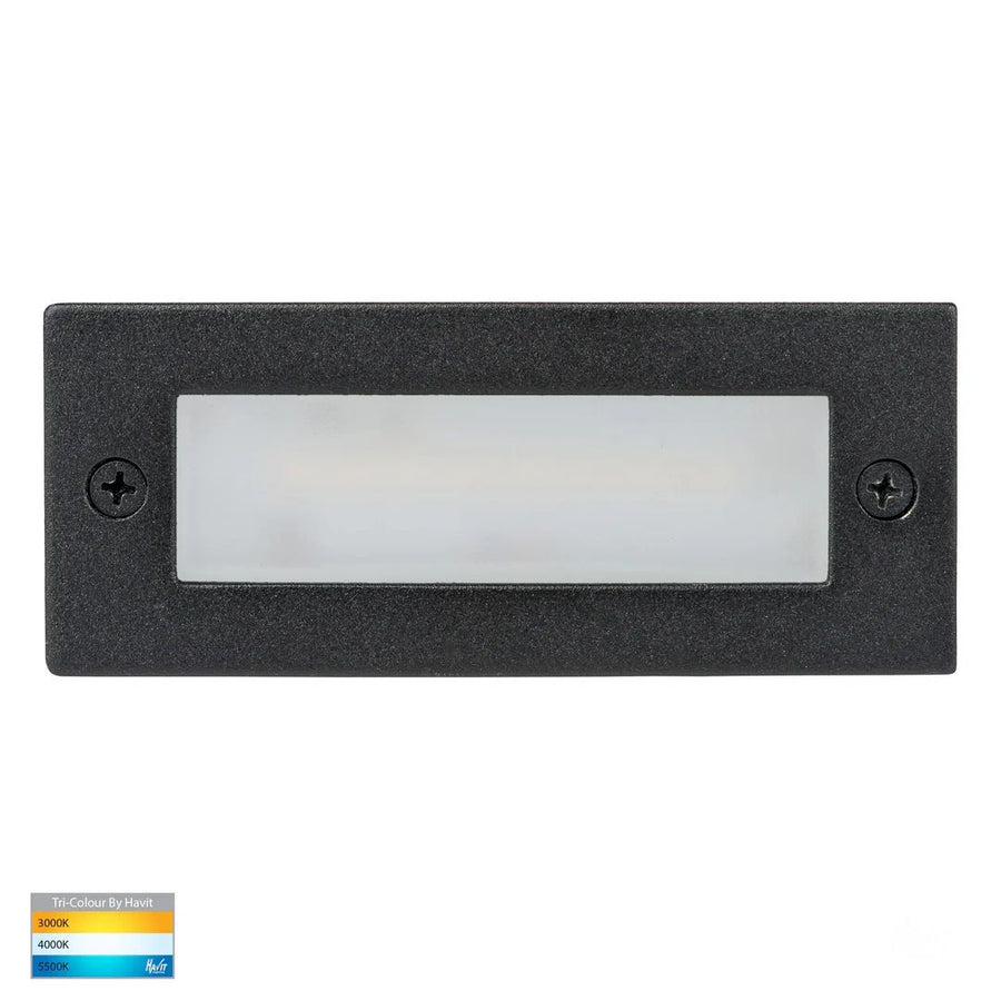 HV3005T- Bata 6w LED Brick Light BLACK Brick light