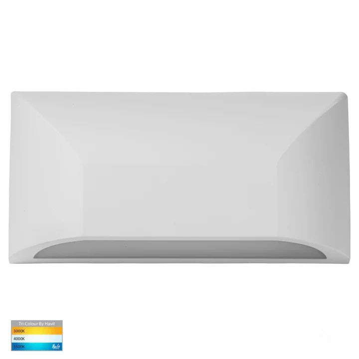 HV3225T- Seevive Polycarbonate Rectangular LED Step Light WHITE step light