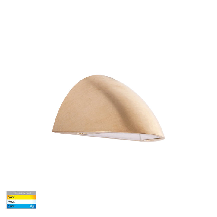 HV3251T-BR-12V Curva Solid Brass LED Step Light 109mm step light