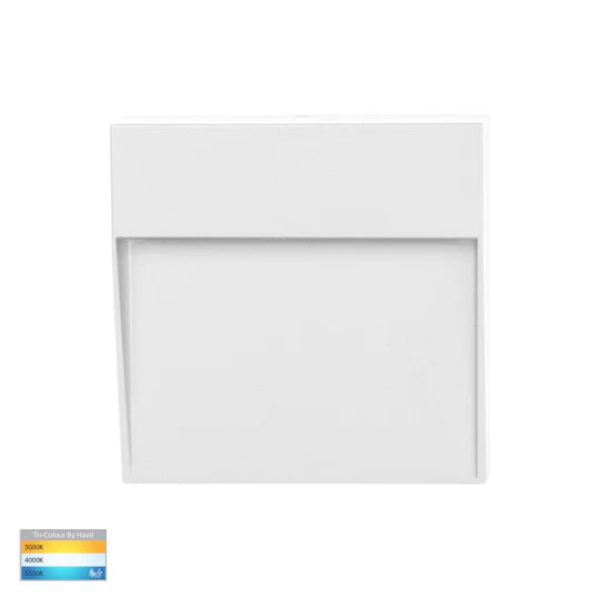 HV3268T-SQ - Fino Square LED Outdoor Step Light White step light