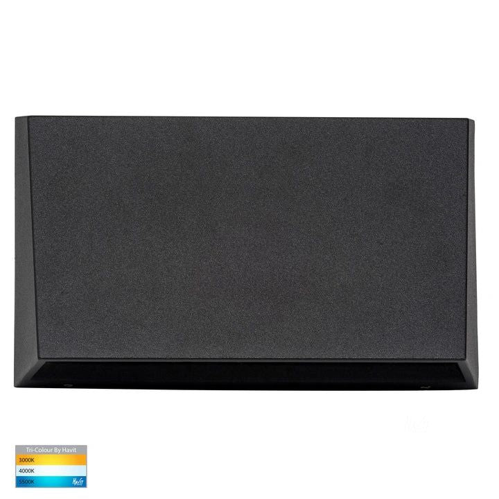 HV3278T- Shim 12w LED Step Lights BLACK step light
