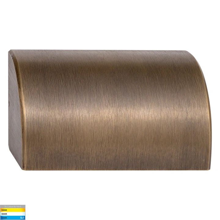 HV3283T- Ridge 6W LED Step Light SOLID BRONZE step light