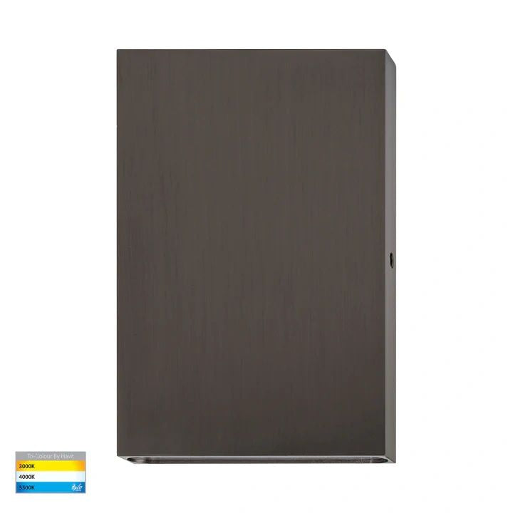 HV3289T- Stylez White Up & Down LED Wall Light GRAPHITE WALL LIGHT