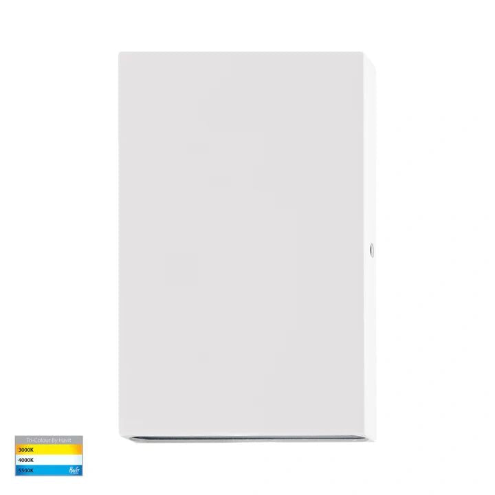 HV3289T- Stylez White Up & Down LED Wall Light WHITE WALL LIGHT