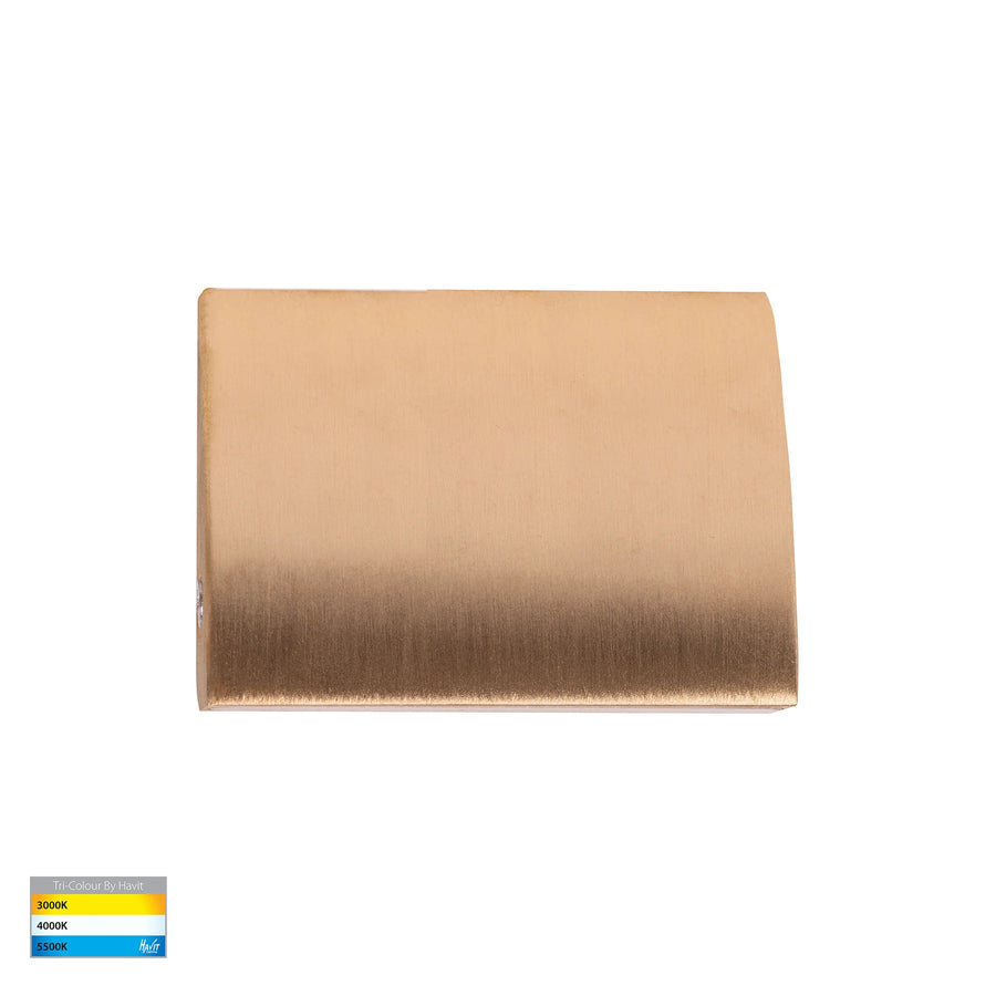 HV3291T-BR-12V - Pelase Solid Brass LED Step Light 60mm step light