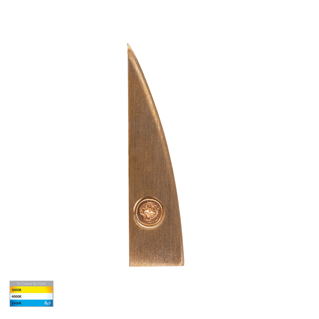 HV3291T-BR-12V - Pelase Solid Brass LED Step Light step light