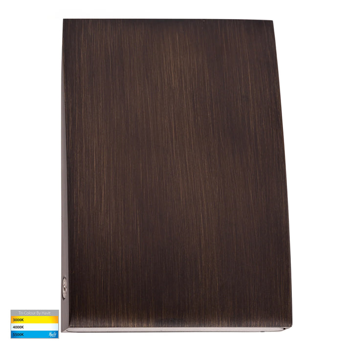 HV3291T-AB-12V - Pelase Antique Brass LED Step Light 120mm step light