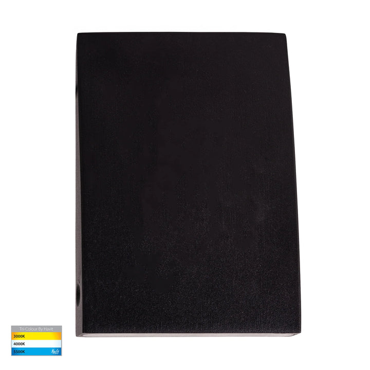 HV3291T-BK-12V - Pelase Black LED Step Light 120mm step light