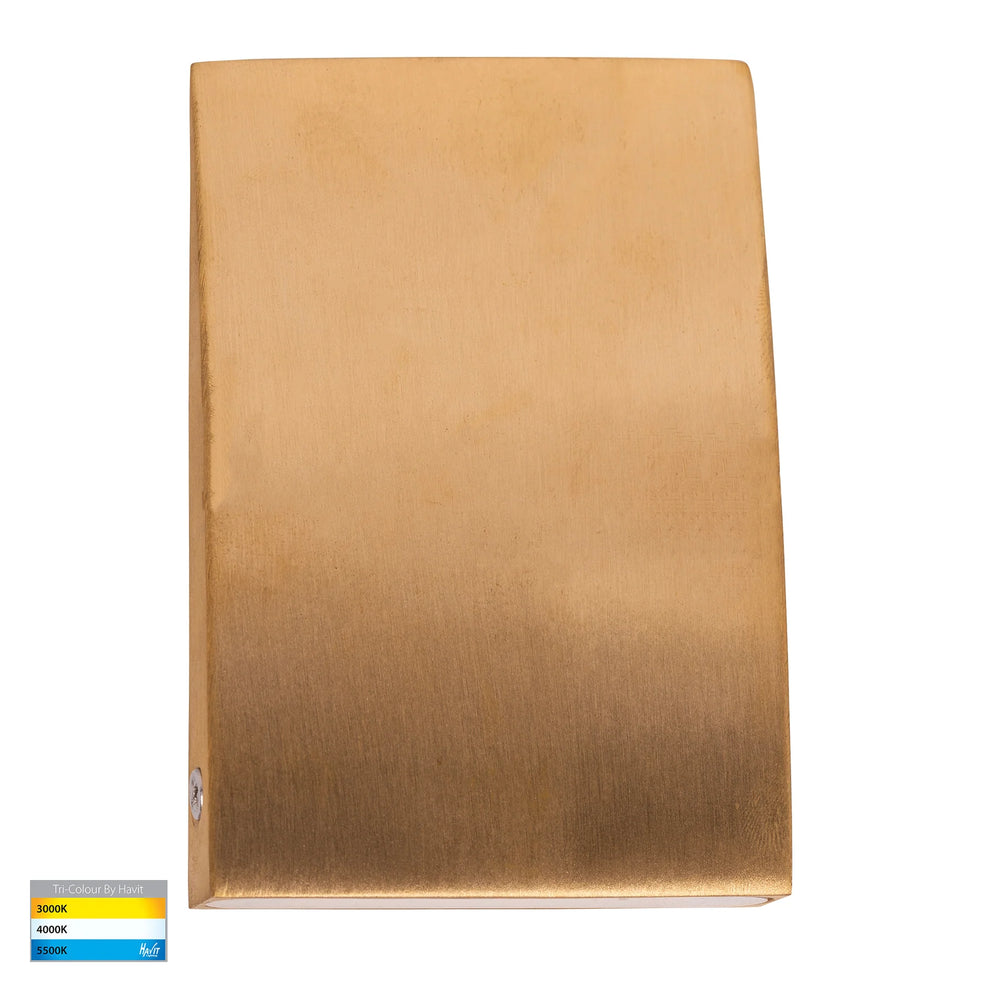 HV3291T-BR-12V - Pelase Solid Brass LED Step Light 120mm step light