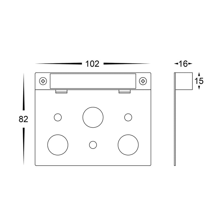 HV3297T-AB-12V - Preston Antique Brass LED Coping Light step light