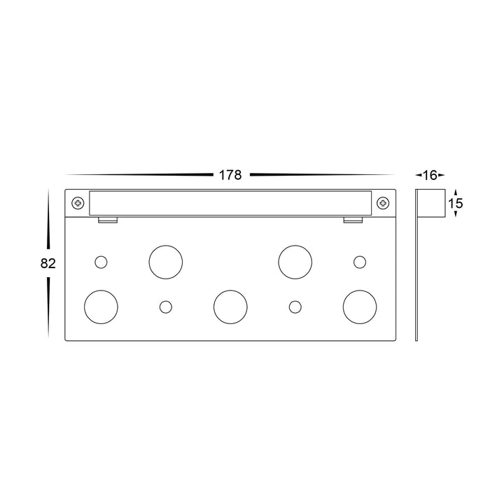 HV3297T-AB-12V - Preston Antique Brass LED Coping Light step light