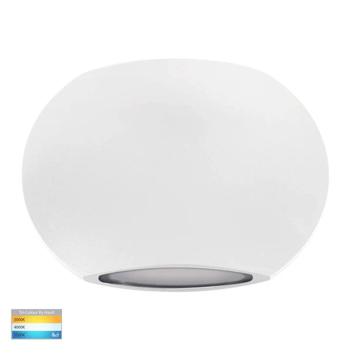 HV35021T- Cara Up & Down Wall with 2x 3w LED Light WHITE WALL LIGHT