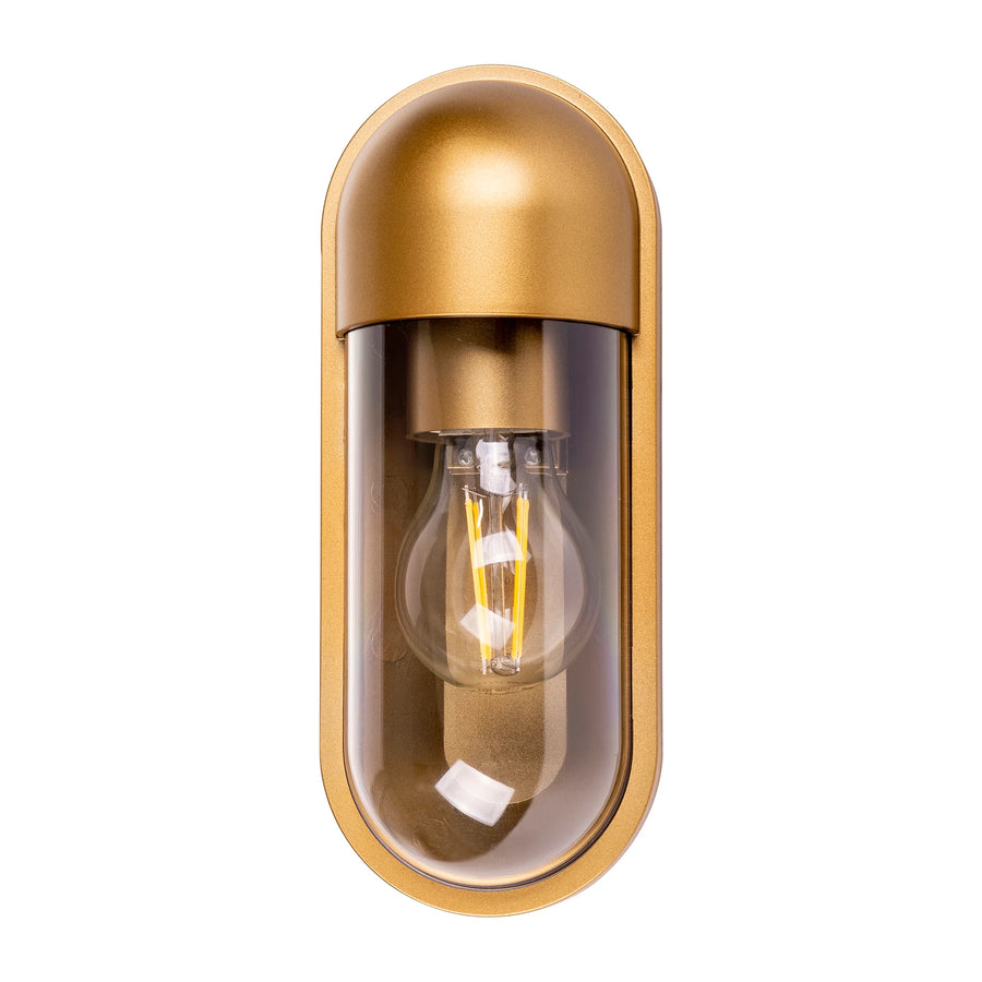 HV3512W-BLK- Lume Polycarbonate Black Wall Light WALL LIGHT