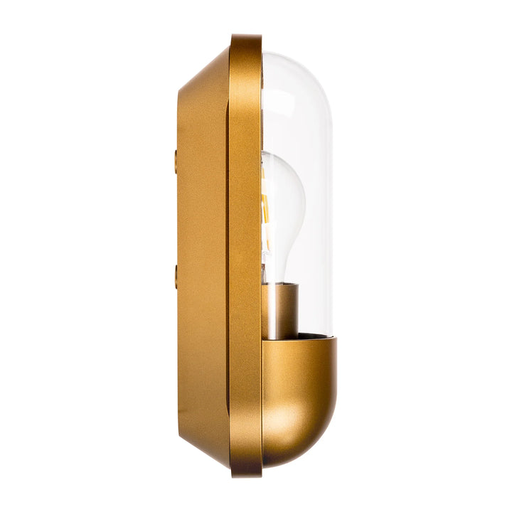 HV3512W-BLK- Lume Polycarbonate Black Wall Light WALL LIGHT
