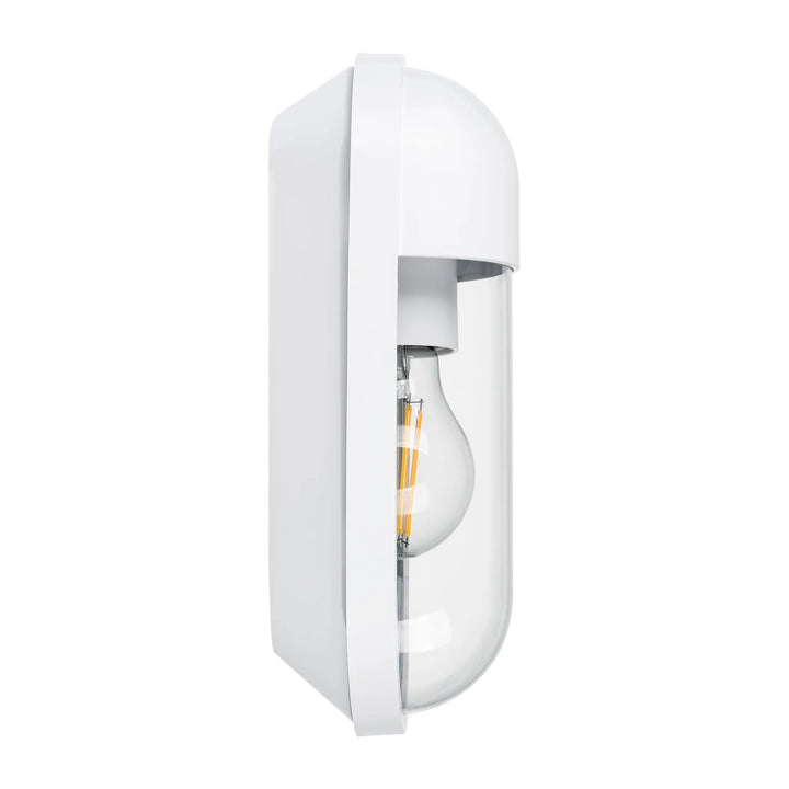 HV3512W-BLK- Lume Polycarbonate Black Wall Light WALL LIGHT