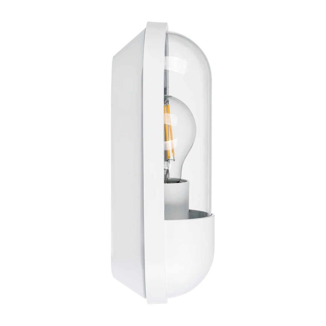 HV3512W-BLK- Lume Polycarbonate Black Wall Light WALL LIGHT
