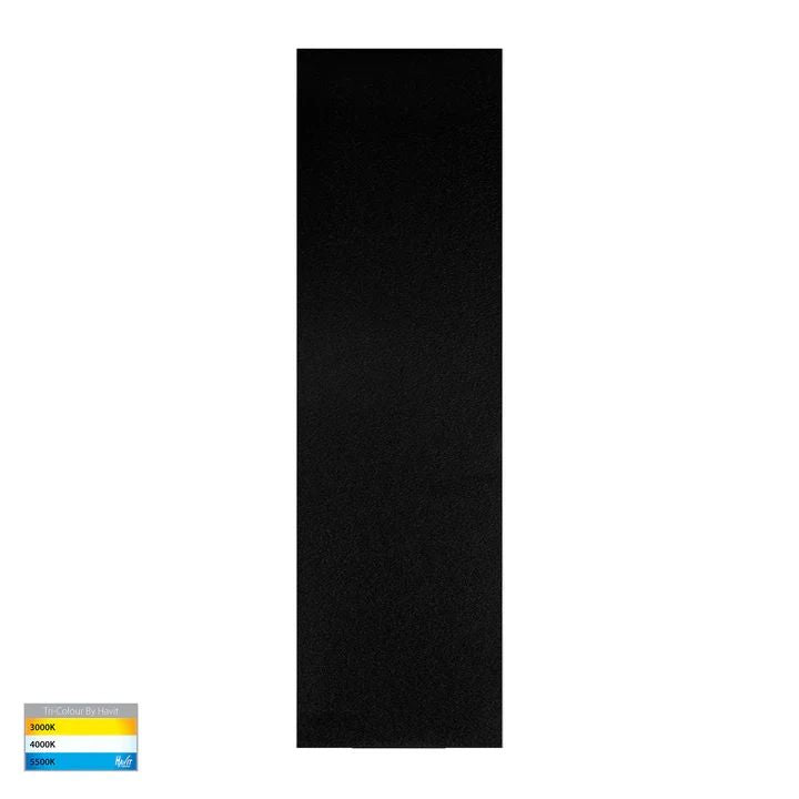 HV3571T- Barline Shadow Aluminium 300mm Wall Light BLACK WALL LIGHT