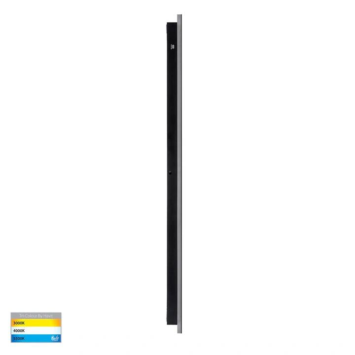 HV3574T- Barline Shadow Aluminium 1000mm Wall Light WALL LIGHT