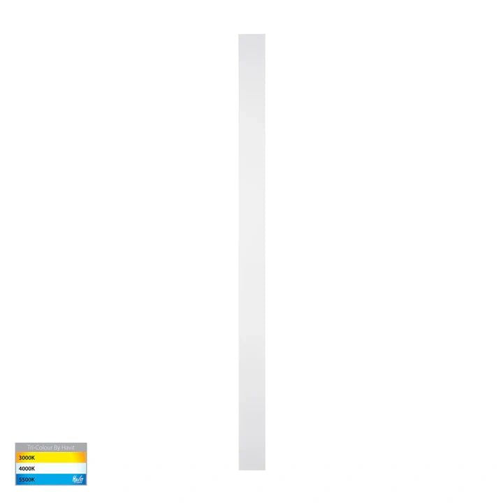 HV3576T- Barline Shadow Aluminium 1500mm Wall Light WHITE WALL LIGHT